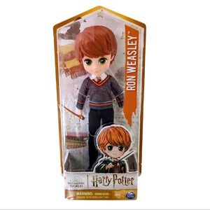 Spin Master Harry Potter Ron Weasley 8" Doll Figure with Wand NEW IN BOX